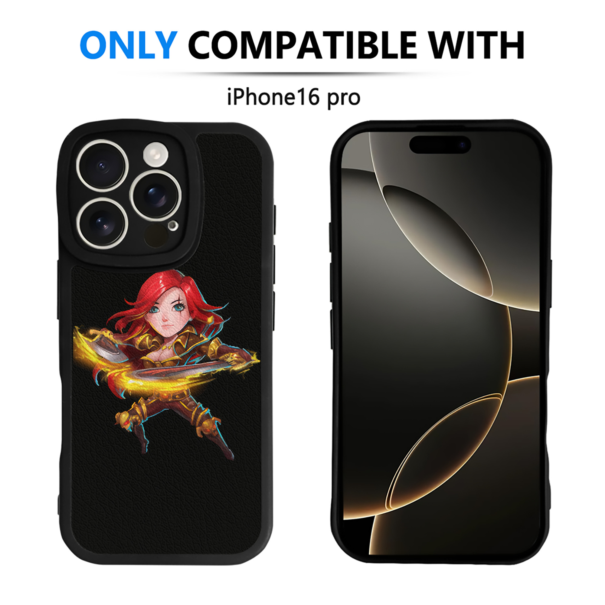 （画像用） リーグ・オブ・レジェンド League of Legends LOL 【iPhone 16シリーズ対応】シリコンスマホケース（レザー調） 材質：シリコン
